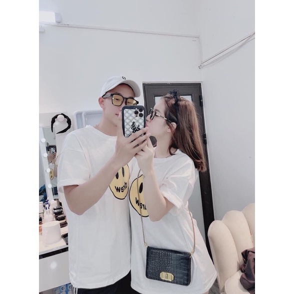 Áo Thun Mặt Cười Drew Siêu Hót From Rộng Unisex Sweater Đẹp | BigBuy360 - bigbuy360.vn