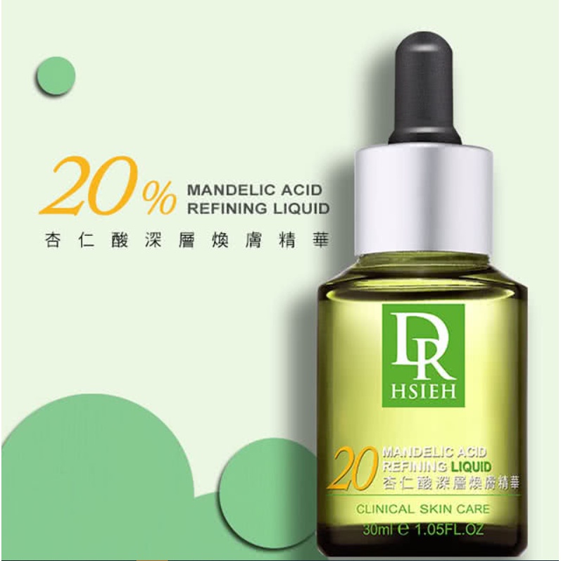 Serum Tái Tạo Da Dr.Hsieh Mandelic Acid Refining Liquid 10%/15%/20%/25%