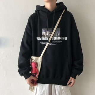 Áo hoodie nam nữ - Áo đôi form rộng dài vải nỉ in hình cute chất đẹp hàng quảng châu BST áo thu đông 2020 (Chu KCO)