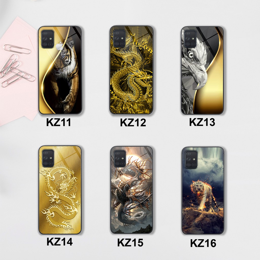 Ốp lưng kính CƯỜNG LỰC điện thoại SAMSUNG A51 - A71 in hình rồng sói Doremist | BigBuy360 - bigbuy360.vn