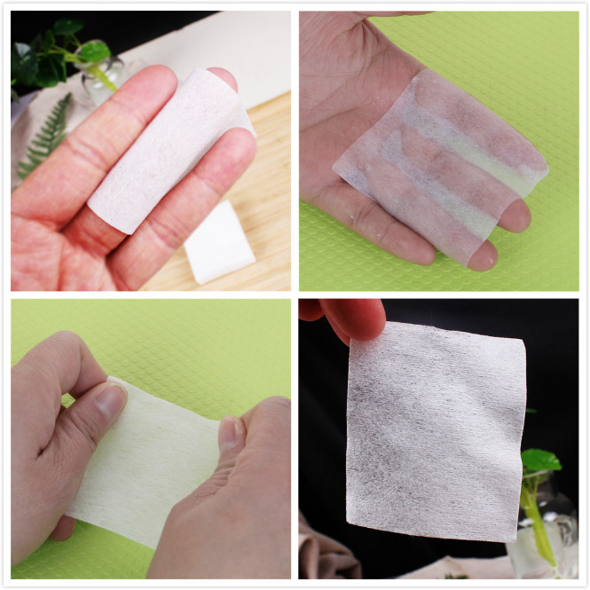 [Hàng mới về] Hộp 100 Bông Cotton Ướt Tẩy Trang Tiện Dụng