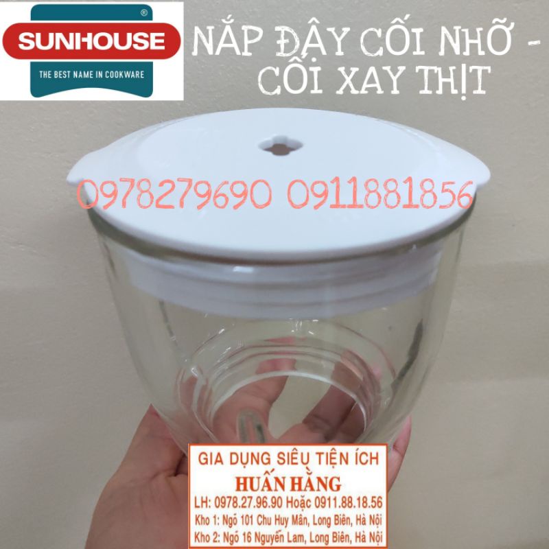 NẮP ĐẬY CỐI XAY MÁY XAY SUNHOUSE SHD5110 SHD5111 SHD5112 SHD5115 SHD5580 SHD5582W SHD5582 SH558... (MÀU TRẮNG)