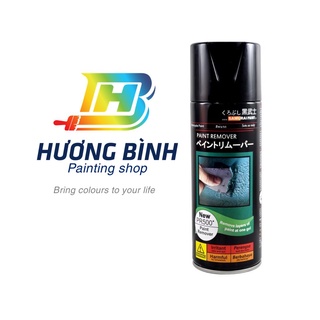 ▤✧ sơn xịt tẩy trên bề mặt kim loại samurai paint remover pr500 - 400 ml