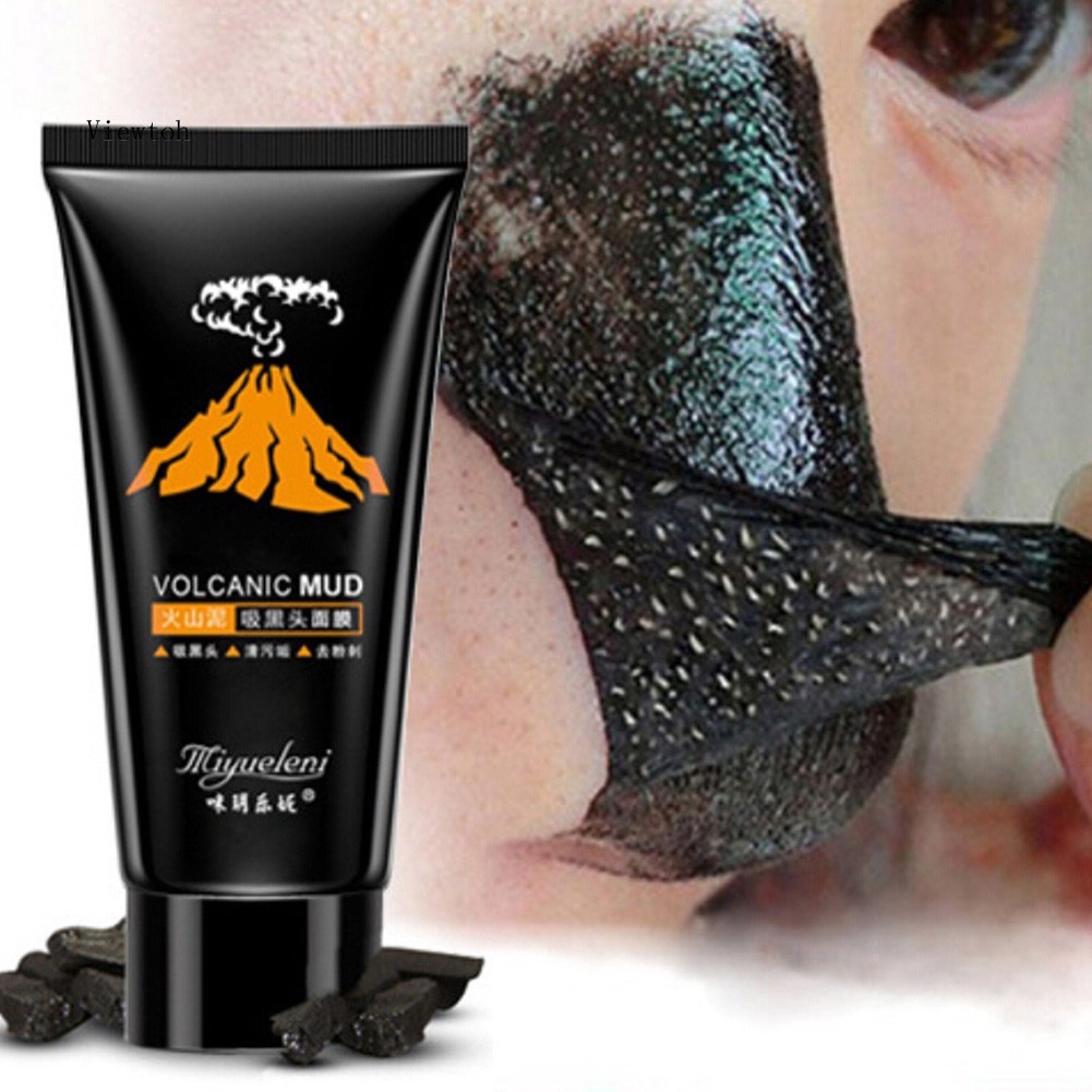 Mặt nạ 60g tinh chất bùn lava lột mụn đầu đen làm sạch sâu cho da