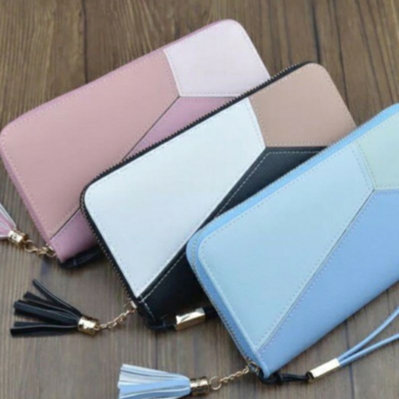 Ví da cầm tay Dáng dài nữ thời trang