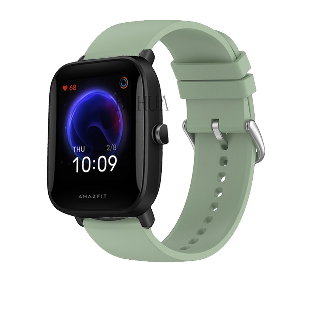 Dây Đeo Silicon Cho Đồng Hồ Thông Minh Amazfit Gts 2 Mini Huami Amazfit Gts 2 2e Neo Gtr 42mm 47mm / Bip U Pro