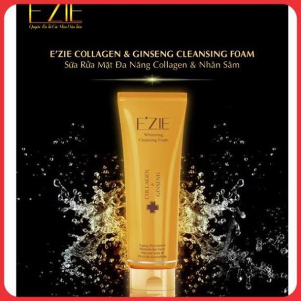 Sữa rửa mặt đa năng Collagen và Nhân Sâm Ezie 130ml