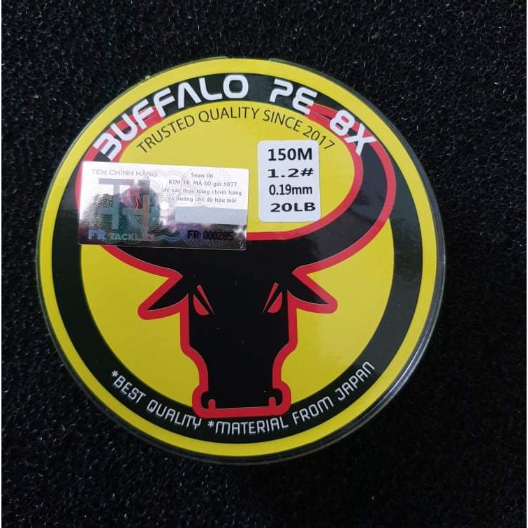 DÂY CÂU CÁ Pe Buffalo 150M / dây nhợchuyên dùng làm trục câu lure lóc chẽm tráp hanh mú nhồng CHA GIÀ VLOG