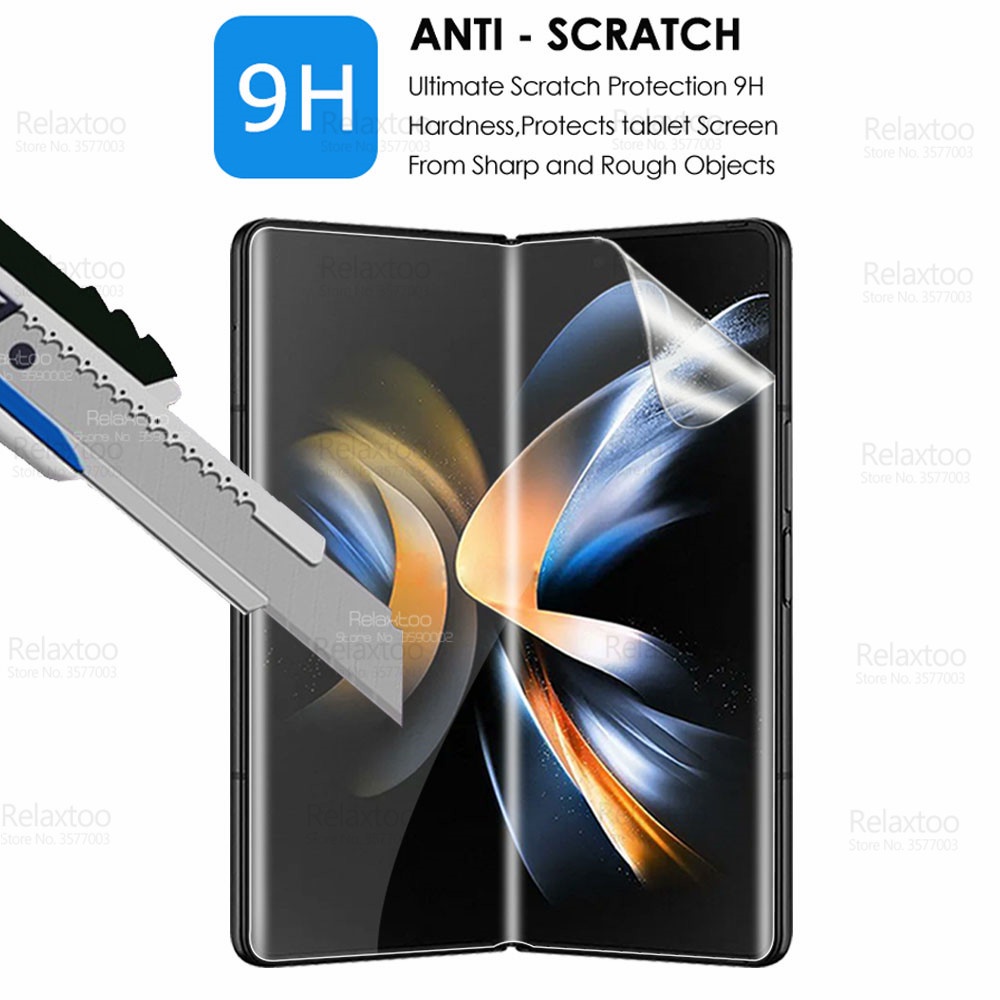 Miếng Dán Hydrogel Mềm Bảo Vệ Toàn Màn Hình Cho Samsung Galaxy Z Fold 4 Sumsung Zold4 Fold4 ZFold 4 5G Kính