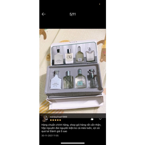 Nước Hoa Nam, Sét Nước Hoa Nam 4 Chai Lưu Hương Lâu Đẳng Cấp Phái Mạnh | BigBuy360 - bigbuy360.vn