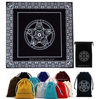 Túi nhung đựng bài tarot, phụ kiện trang sức và khăn trải bài tarot