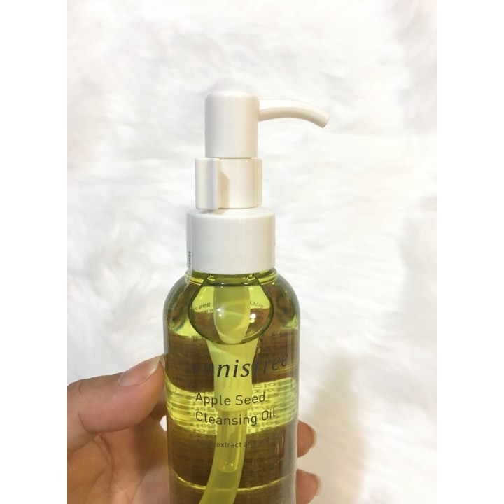 Dầu Tẩy Trang táo xanh Innisfree Apple Seed Cleansing Oil Innisfree 150ml Hàn Quốc chính hãng