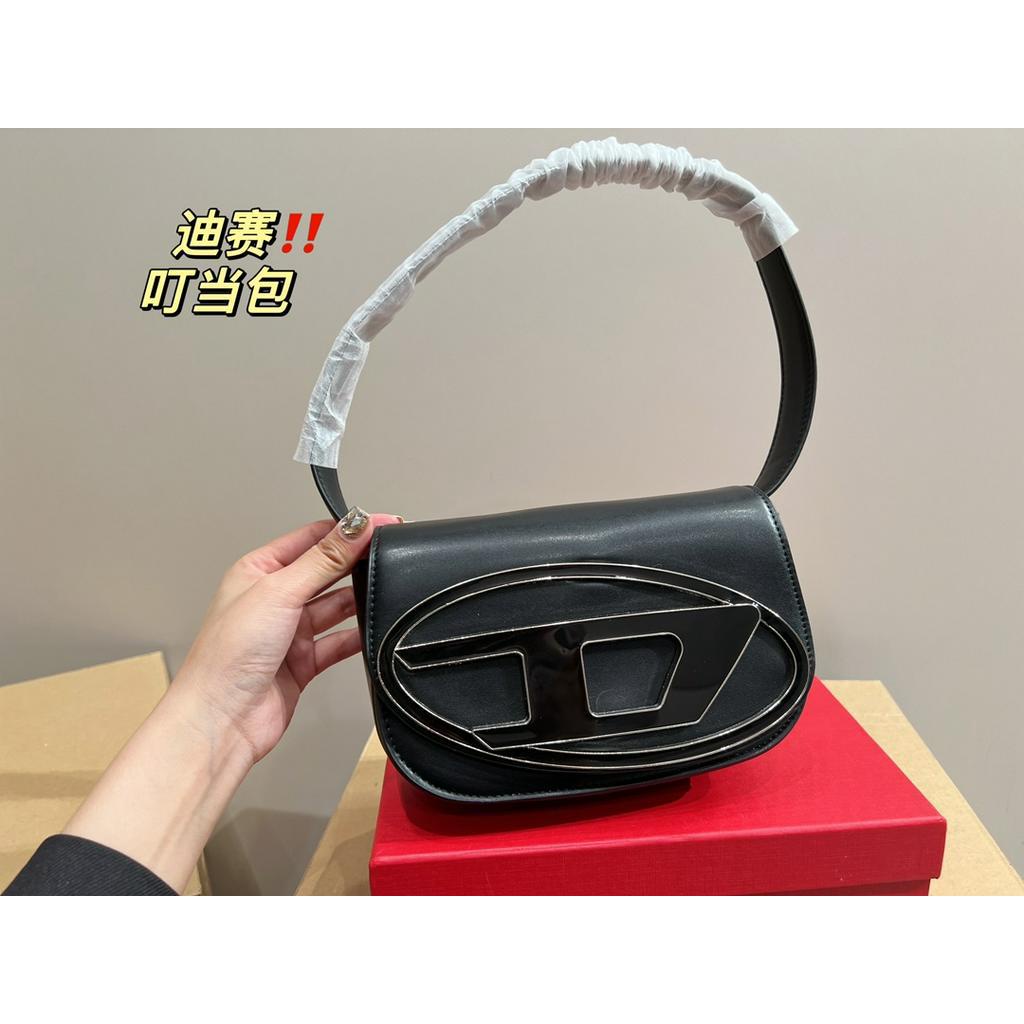 Bộ Túi Đeo Vai 1DR + Thắt Lưng + Túi Bụi + BILL MINI 20 * 13 CM Không Hộp-Diesal Cho Nữ