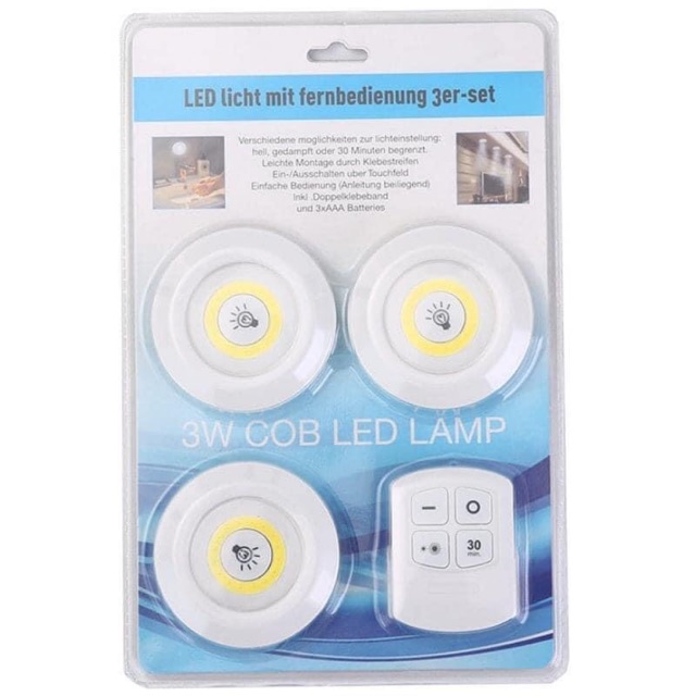 BỘ 3 ĐÈN LED THÔNG MINH ĐIỀU KHIÊN TỪ XA