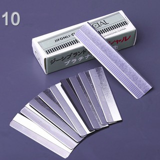 10 lưỡi dao cạo lông mày
