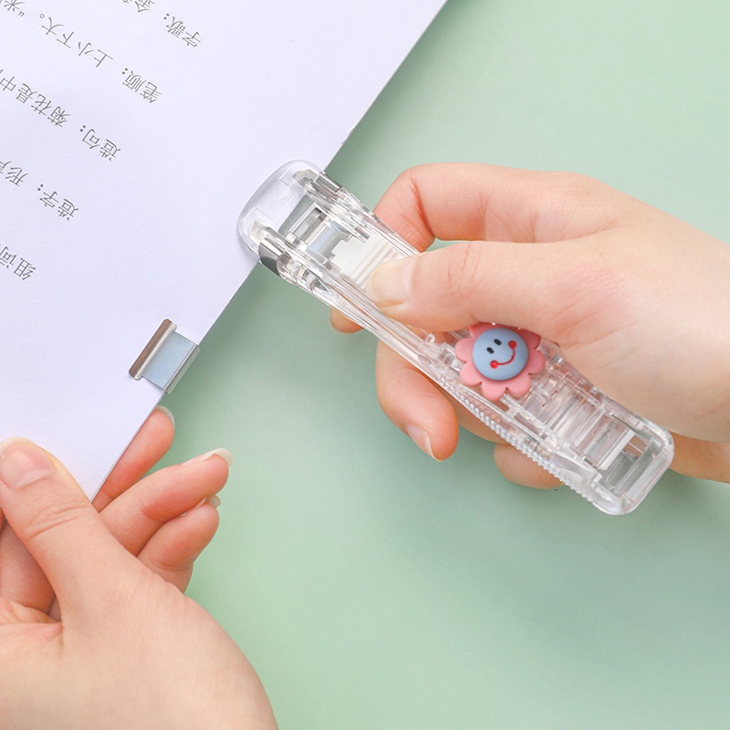 1 Kẹp Trong Suốt Giúp Cố Định Giấy Kiểm Tra Dữ Liệu Tiện Dụng