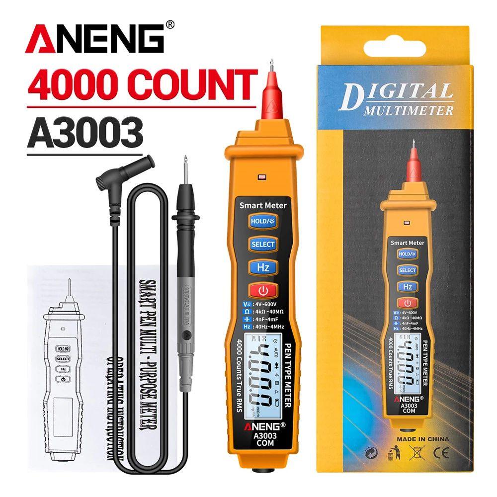 JANE Vạn Năng Kế Kỹ Thuật Số Thông Minh Độ Chính Xác Cao 4000 Số AC / DC Chuyên Nghiệp 4000 Counts