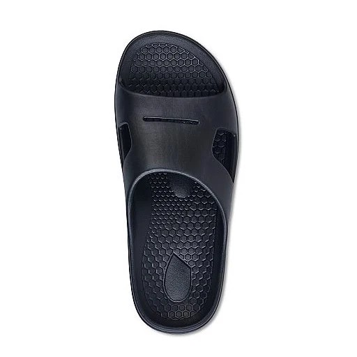 Dép sức khỏe nam Spenco Fusion Slides Black