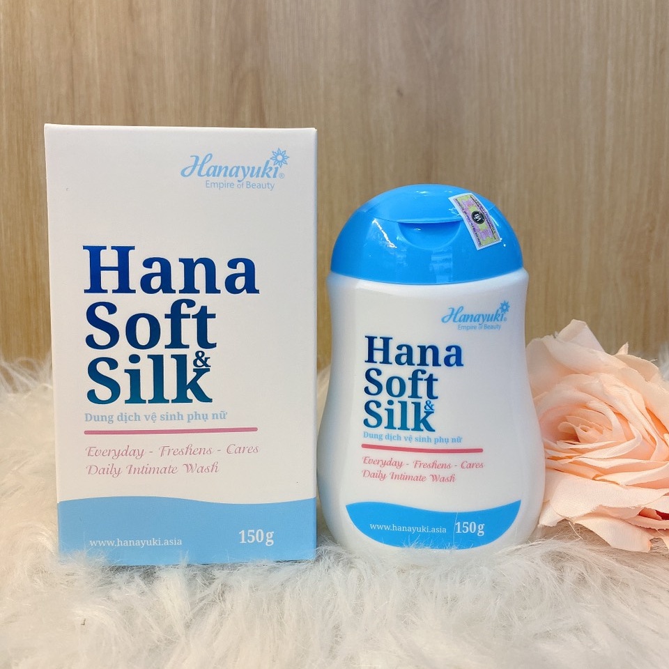 [HÀNG CHÍNH HÃNG] Dung dịch vệ sinh Hana Soft Silk 150g