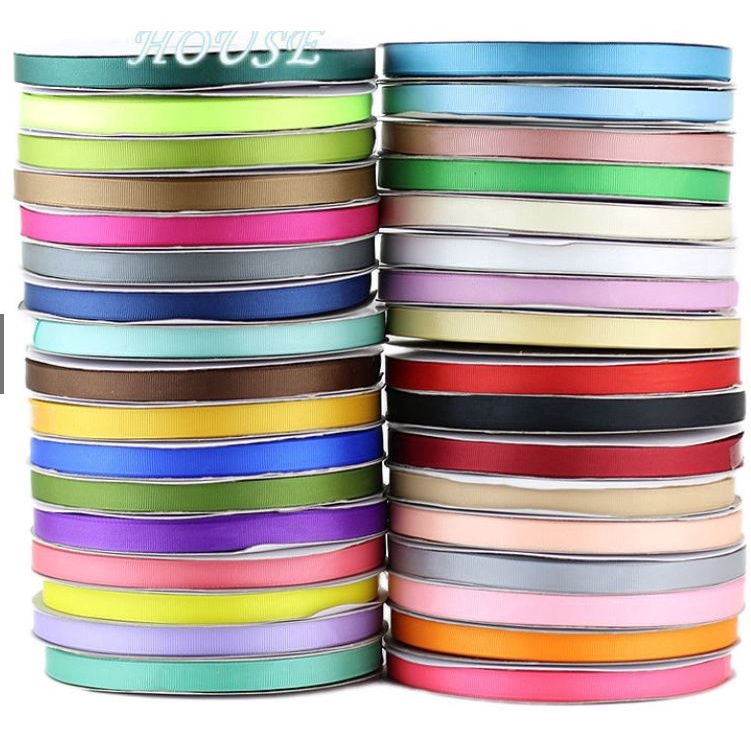 ⚡Nhiều màu⚡ 1m ruy băng gân dùng trang trí, làm nơ, đồ handmade, DIY