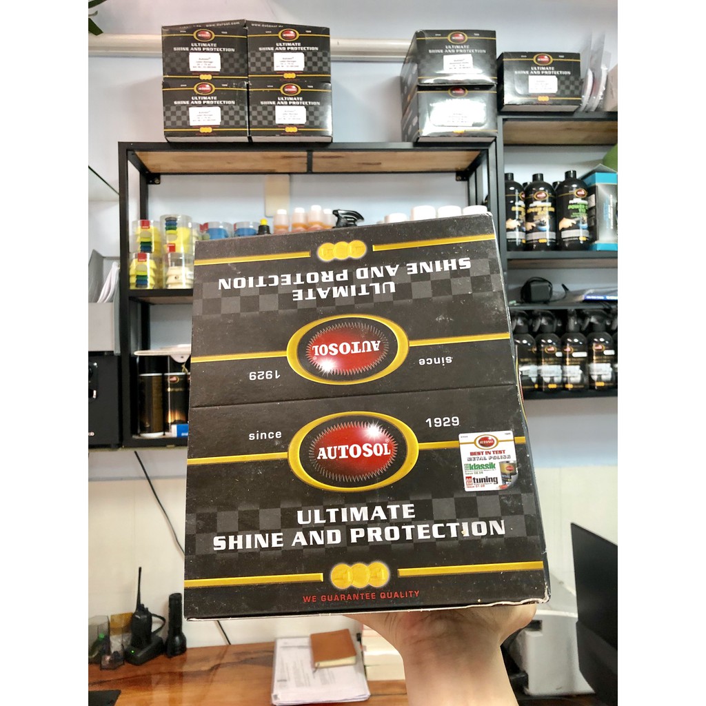 THÙNG 24 TUÝP KEM ĐÁNH BÓNG KIM LOẠI AUTOSOL METAL POLISH #1000 75ML (HÀNG ĐỨC)l