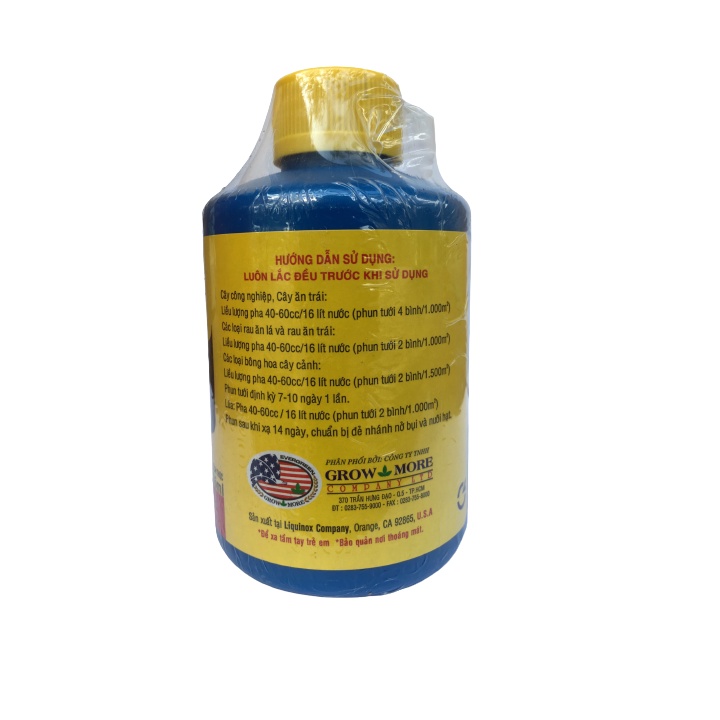 Phân bón lá vitamin B1 lọ 235ml dùng cho các loại cây trồng