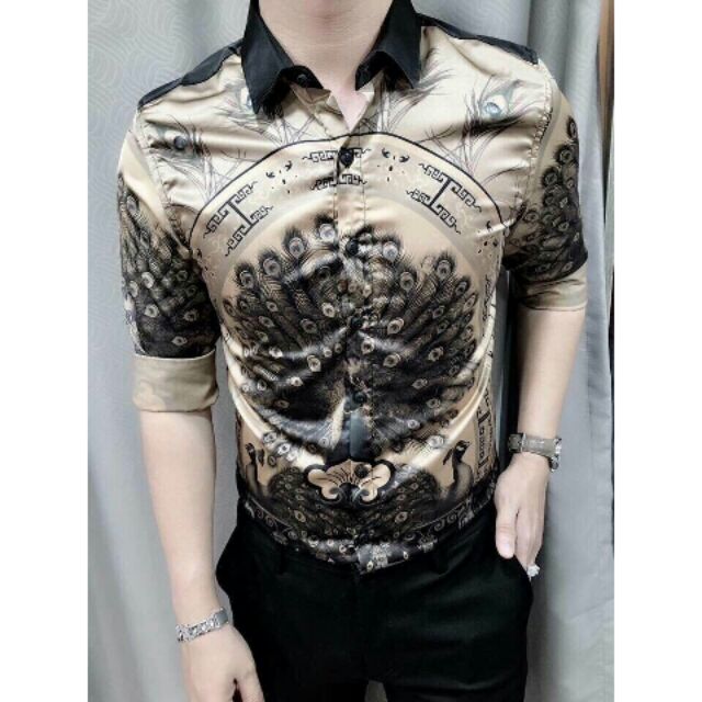 Áo sơ mi nam lụa cao cấp hàng về