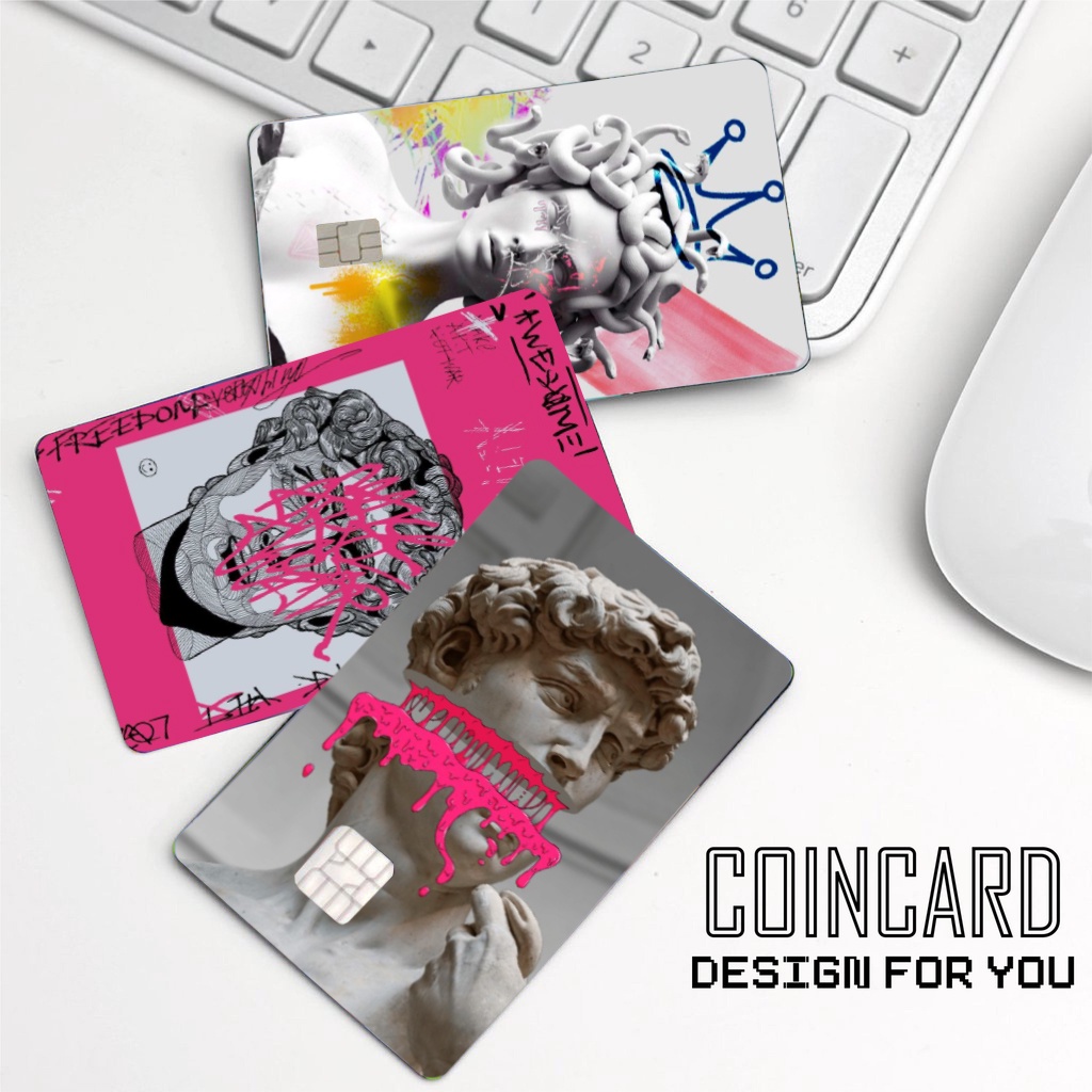 Miếng dán thẻ ATM (Sticker dán Thẻ ATM, Debit ,Thẻ Từ, Thẻ Chung Cư) | COINCARD