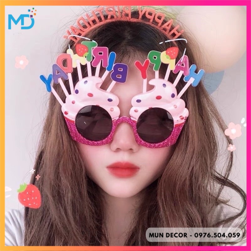 Bờm Sinh Nhật Happy Birthday Dễ Thương Nhiều Màu