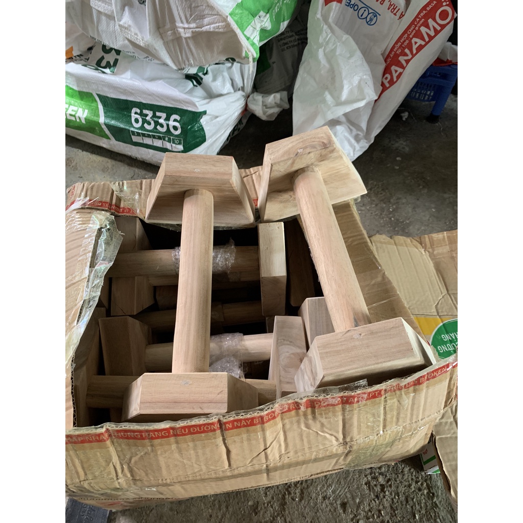 Sỉ  Dụng Cụ Hít Đất gỗ  Parallettes
