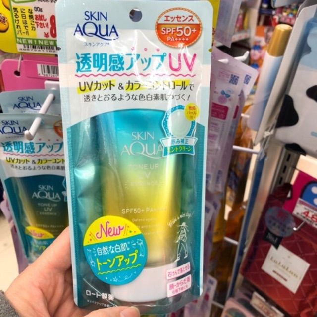 Kem Chống Nắng Skin Aqua Tone UP SPF 50+ Nhật Bản 80g