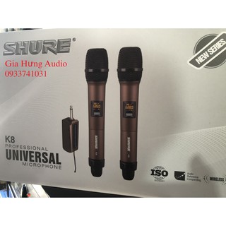Micro không dây, micro đa năng Shure K8