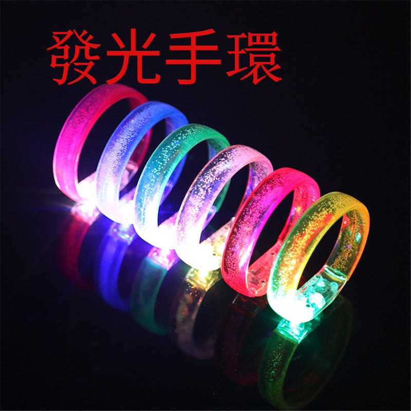 Vòng Đeo Tay Có Đèn Led Dạ Quang Bằng Acrylic An Toàn Khi Đi Xe Đạp Leo Núi / Cắm Trại