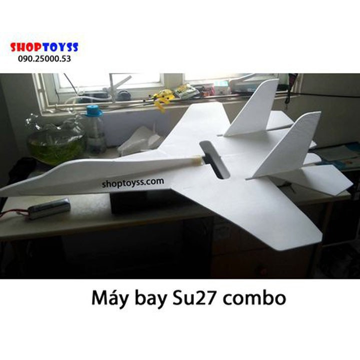 Máy bay cánh bằng kit combo điện decathon