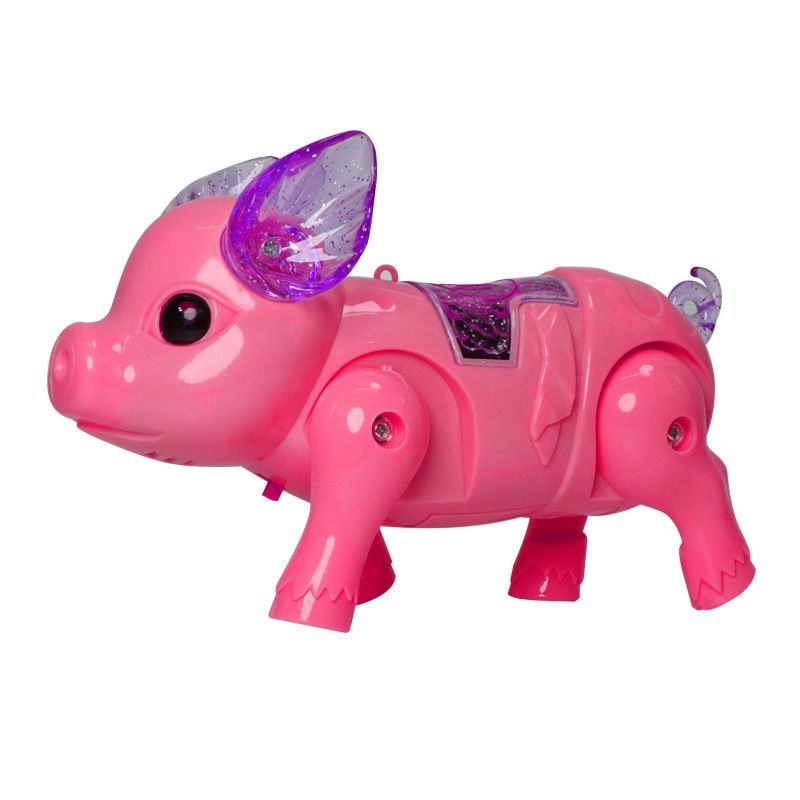 Lợn, ngựa poly đồ chơi biết đi, có nhạc có đèn