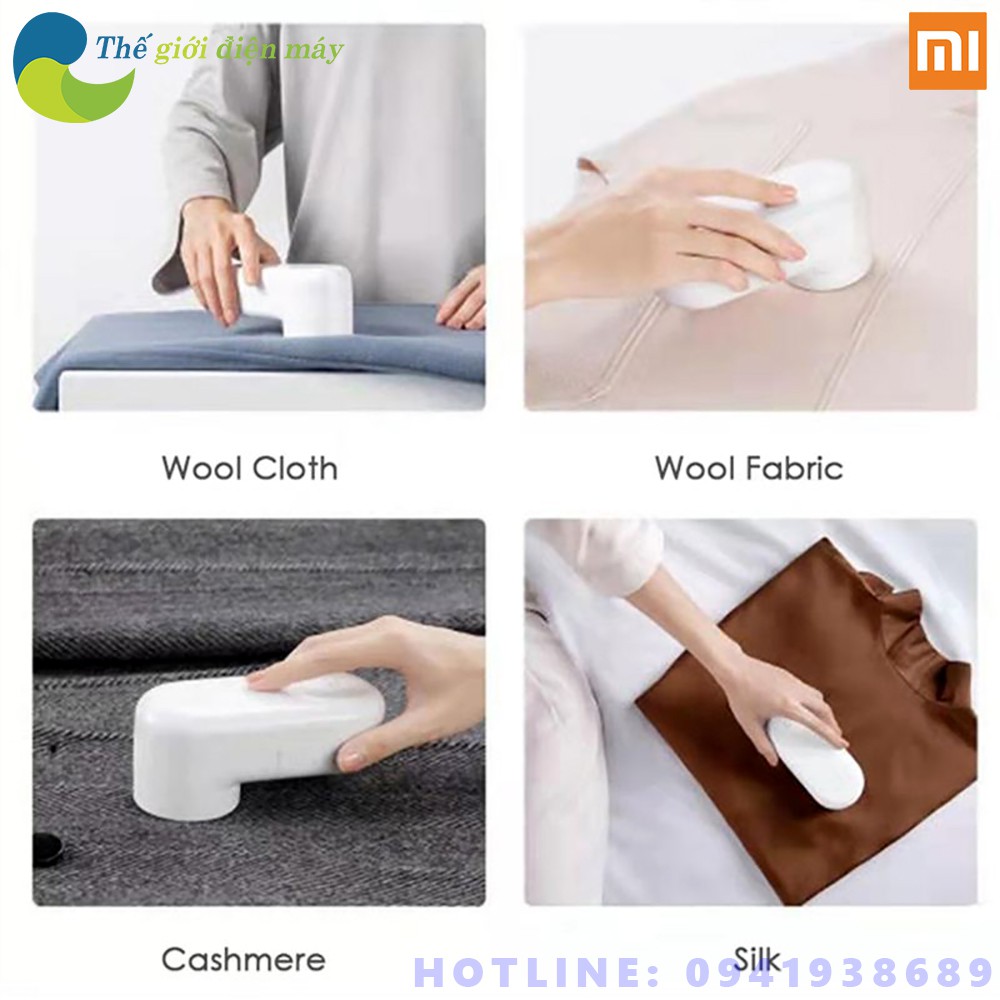 Tông Đơ Cắt Lông Xù Cho Quần Áo Xiaomi Mijia - Bảo Hành 6 Tháng - Shop Thế Giới Điện Máy