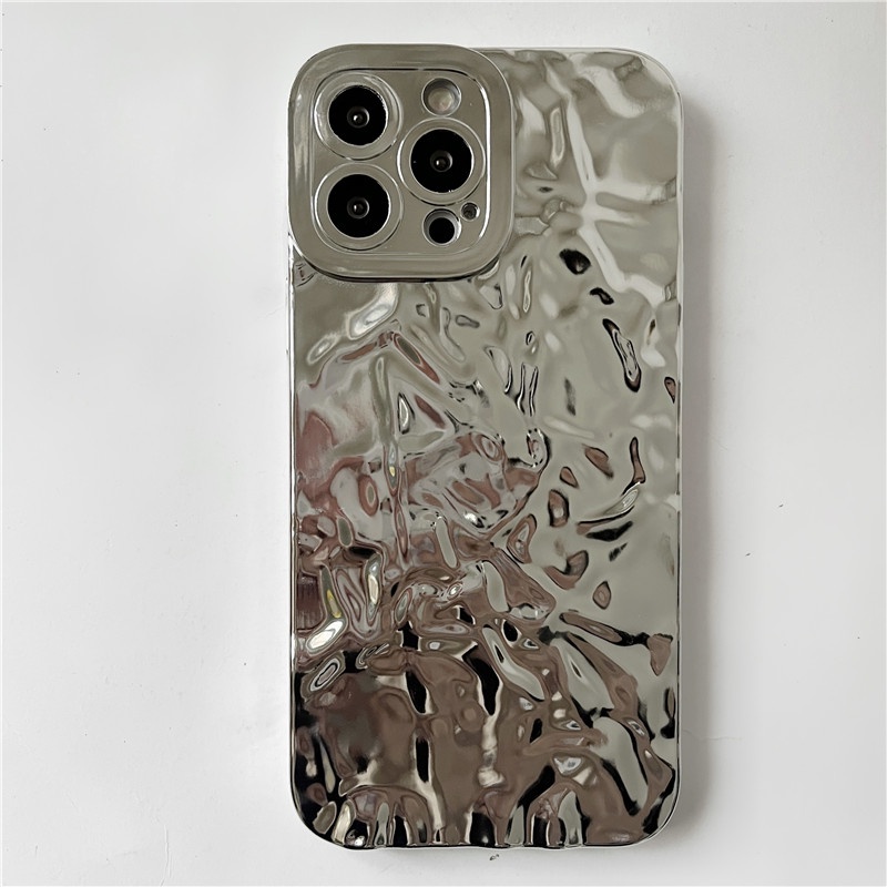 Ốp Điện Thoại Chống Sốc Mạ Điện 3D Cho iPhone 13 / 12 / 11 / X / 8 / 7P