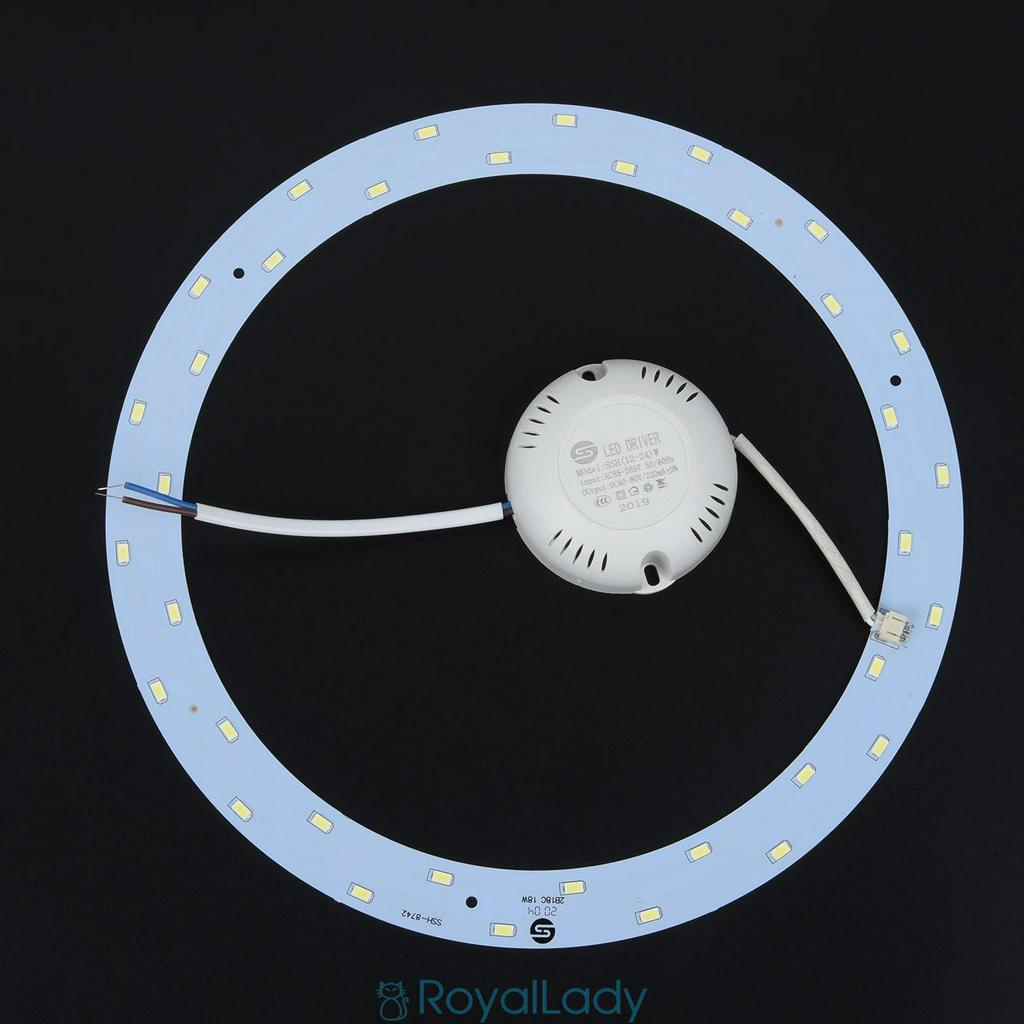 Đèn led treo trần hình tròn 6 / 12 / 15 / 18w 5730 trang trí sinh động