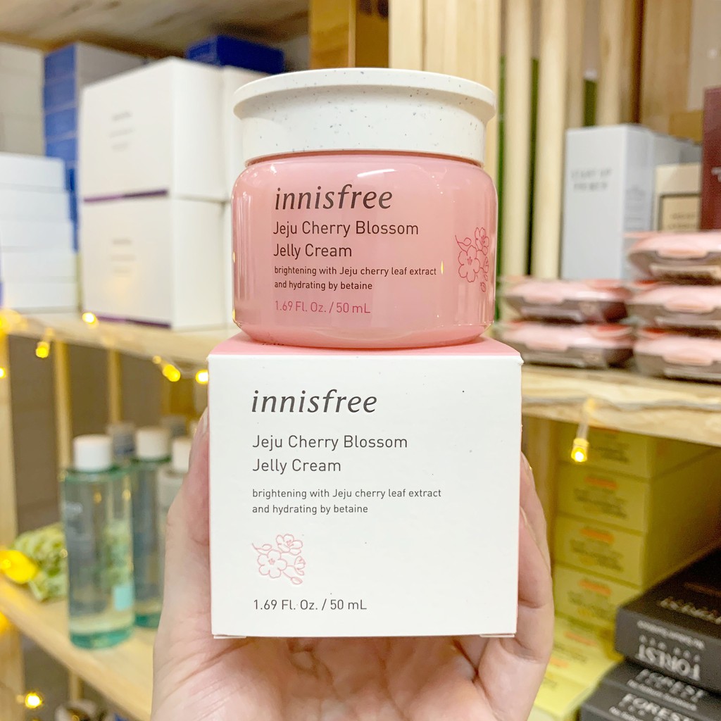 Kem dưỡng trắng da dạng GEL Innisfree Jeju Cherry Blossom Jelly Cream