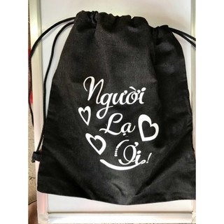 Túi giút bằng vải học thêm