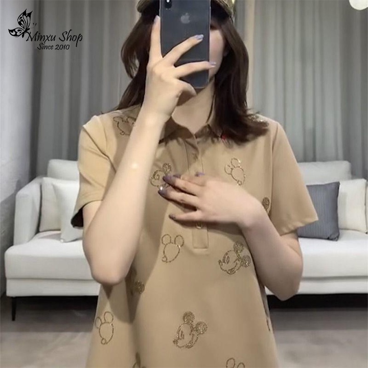Váy Polo Micky Quảng Châu Cao Cấp, Cá Tính - Năng Động, Mặc Đi Làm, Đi Học, Đi Chơi đều đẹp Mã VM