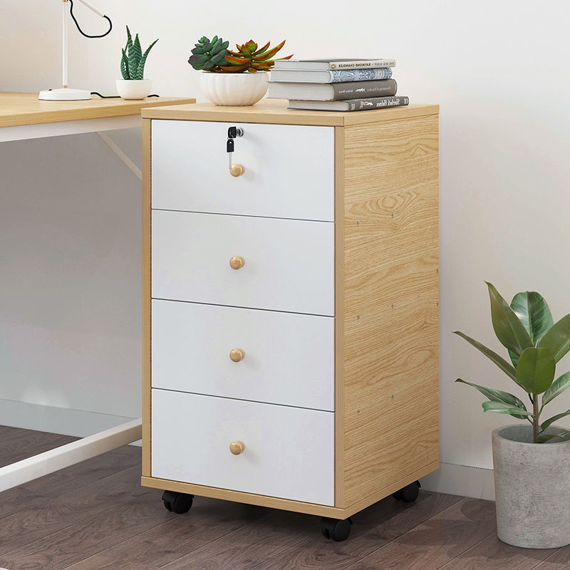 Tủ đầu giường Phòng ngủ hiện đại đơn giản nhỏ đựng đồ giả gỗ Bắc Âu Kệ để | BigBuy360 - bigbuy360.vn