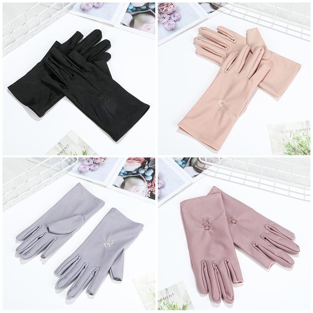 Găng Tay Lái Xe Hở Ngón Chống Trượt Thoáng Khí MIHAN1
