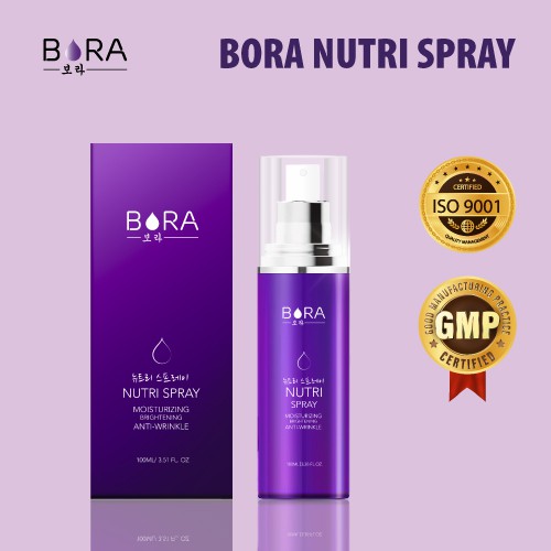 Xịt dưỡng chất tế bào gốc Bora Nutri Spray cấp ẩm vượt trội gấp 3.5 lần xịt khoáng 120ml | BigBuy360 - bigbuy360.vn