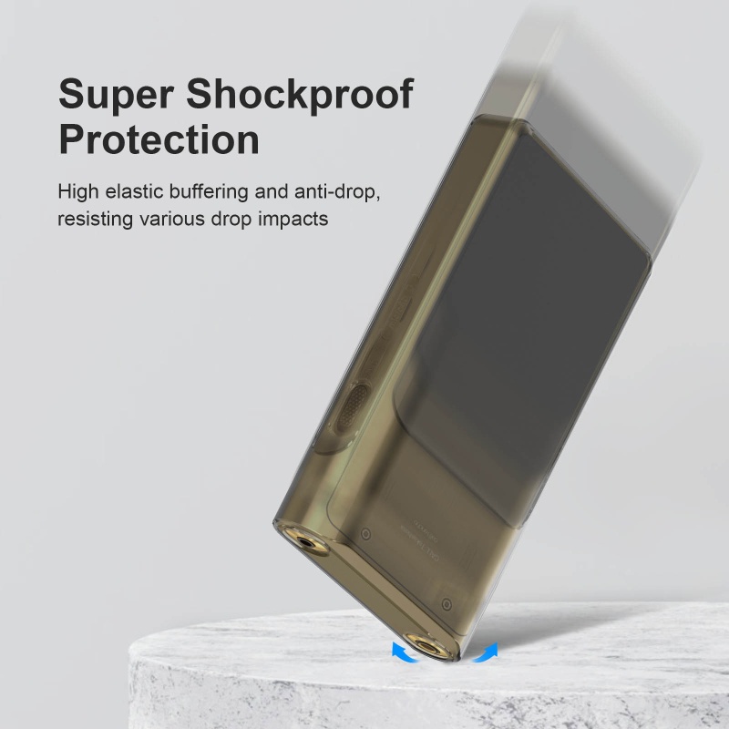 Vỏ Silicon Bọc Máy Nghe Nhạc MP3 SonyWM1AM2 WM1ZM2 Chống Sốc Chống Bụi Bẩn Giặt Được