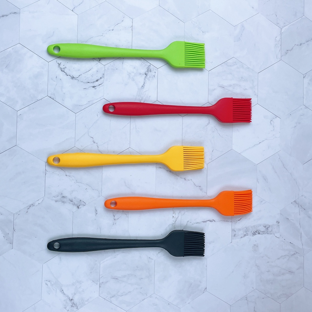 Chổi quét dầu ăn silicone chịu nhiệt nhiều màu sắc tiền dụng trong nấu nướng, làm bánh