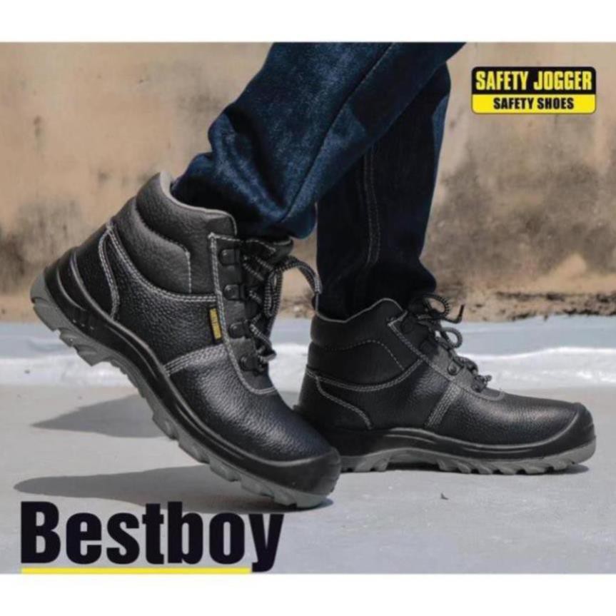 [Sale 3/3]Giày bảo hộ lao động Jogger Bestboy S3 da bò chống nước tiêu chuẩn S3 Châu Âu Giày bảo hộ cao cổ -pi9 *