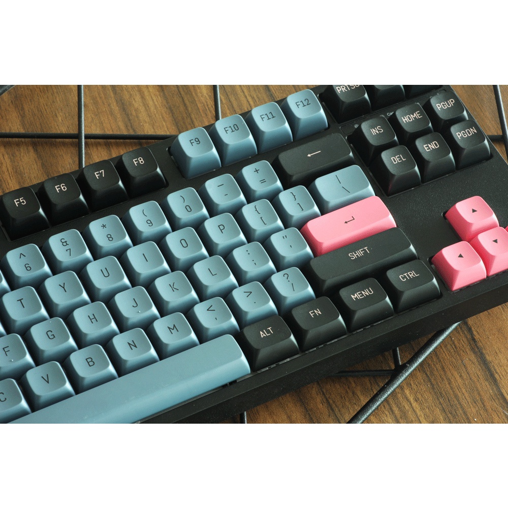 Bộ Phím Rời PBT GMK Clone 8008 Olivia CSA ISO 6.25U 7U Cho Bàn Phím Cơ