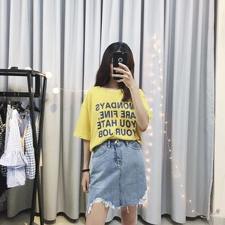 Chân váy jeans