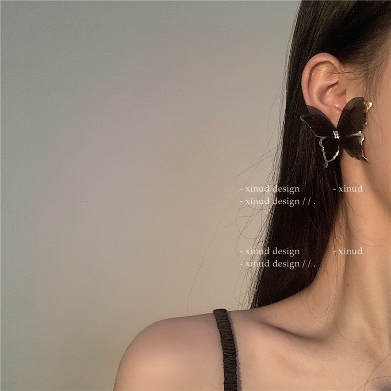 Bông Tai Hình Bướm Thời Trang Cá Tính Dành Cho Nữ
